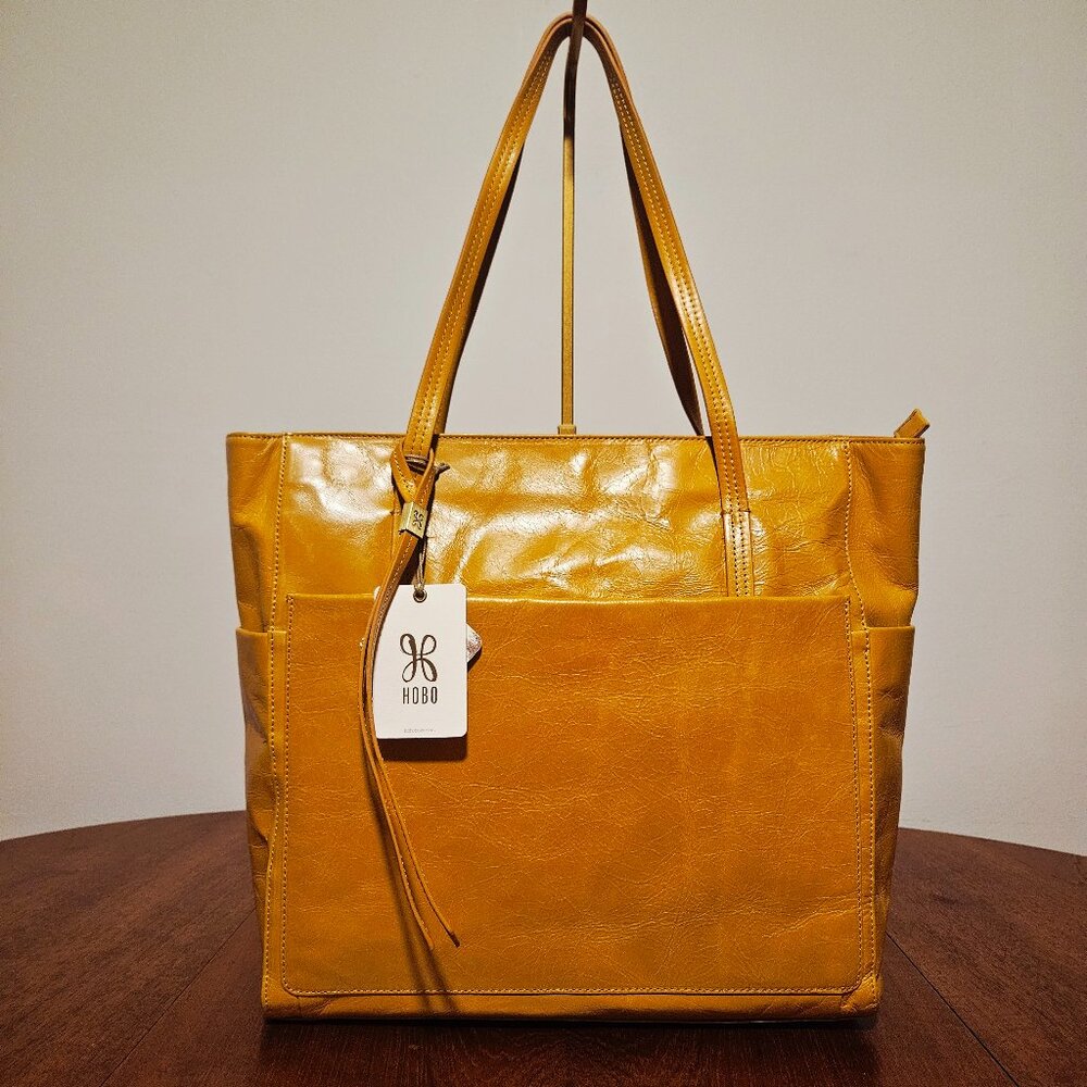 HOBO HERO TOTE (amber/yellow) – BRAND NEW!!!